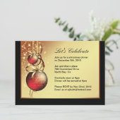 Invitation à la fête de Noël (Debout devant)