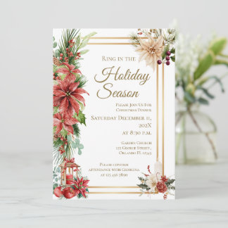 Invitation à la fête de Noël