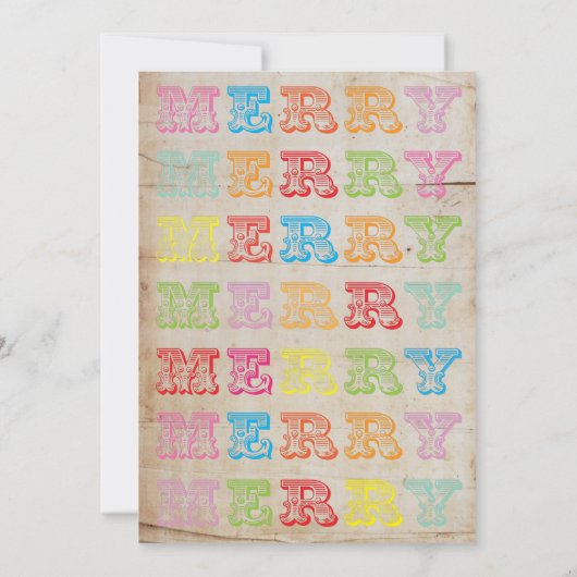 Invitation à la fête de Noël (Dos)