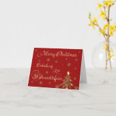 Invitation à la fête de Noël ! (Fleur jaune)