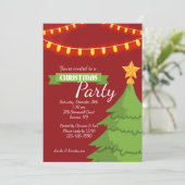 Invitation à la fête de Noël (Debout devant)