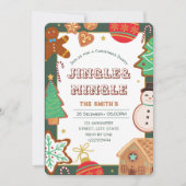 Invitation à la fête de Noël (Devant)