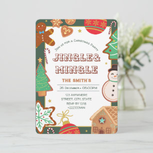 Invitation à la fête de Noël