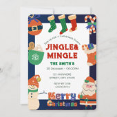 Invitation à la fête de Noël (Devant)