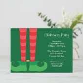 Invitation à la fête de Noël (Debout devant)