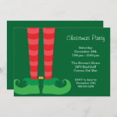 Invitation à la fête de Noël (Devant / Derrière)