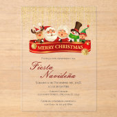 Invitation à la fête de Noël (Recto)