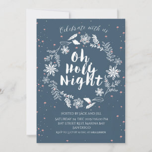 invitation à la fête de Noël