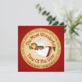 Invitation à la fête de Noël (Debout devant)