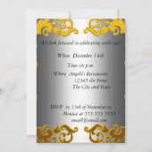 Invitation à la fête de Noël 2 (Dos)