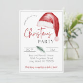 Invitation à la fête de Noël - 5 x 7 (Debout devant)