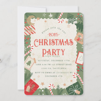 Invitation à la fête de Noël artisanale