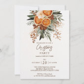 Invitation à la fête de Noël au bureau (Devant)