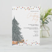 Invitation à la fête de Noël autour de l'arbre de  (Debout devant)