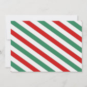 Invitation à la fête de Noël Bingo (Dos)