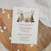 Invitation à la fête de Noël Boho