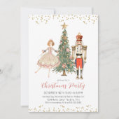 Invitation à la fête de Noël Casse-Noisette (Devant)