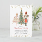 Invitation à la fête de Noël Casse-Noisette (Debout devant)