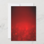 Invitation à la fête de Noël Casse-Noisette (Dos)