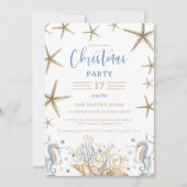 Invitation à la fête de Noël côtière (Devant)