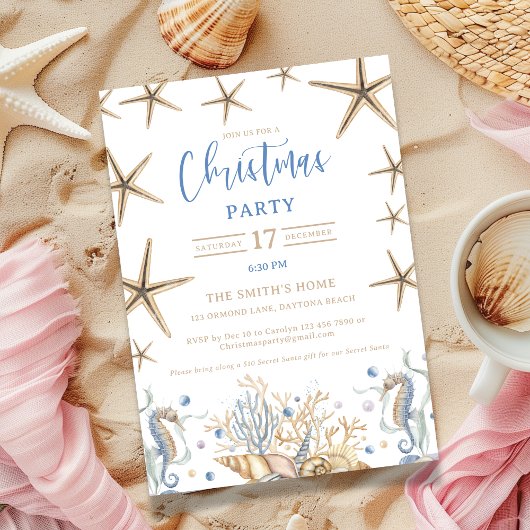 Invitation à la fête de Noël côtière
