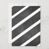 Invitation à la fête de Noël de Chalkboard (Dos)