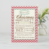 Invitation à la fête de Noël de Chevron (Debout devant)