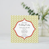 Invitation à la fête de Noël de Holly (Debout devant)