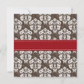 Invitation à la fête de Noël de Holly Berry (Dos)