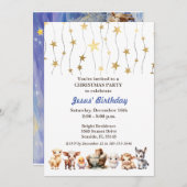 Invitation à la fête de Noël de Jésus (Devant / Derrière)