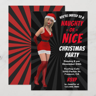 Invitation à la fête de Noël de la fille du Père N