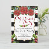 Invitation à la fête de Noël de la floraison Water (Debout devant)