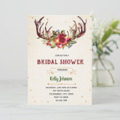 Invitation à la fête de Noël de la nuptiale (Debout devant)