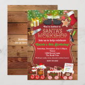 Invitation à la fête de Noël de l'atelier du Père  (Devant / Derrière)