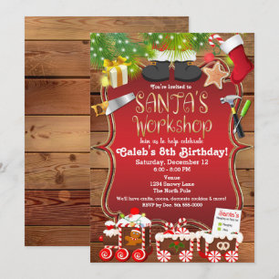 Invitation à la fête de Noël de l'atelier du Père 