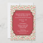 Invitation à la fête de Noël de l'éléphant blanc (Dos)