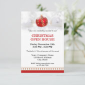 Invitation à la fête de Noël de l'entreprise (Debout devant)