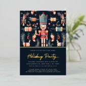 Invitation à la fête de Noël de Noisette rouge et  (Debout devant)