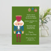 Invitation à la fête de Noël de Nutcracker (Debout devant)