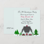 Invitation à la fête de Noël de Our Place (Devant / Derrière)