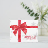 Invitation à la fête de Noël de Red Bow (Debout devant)