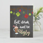 Invitation à la fête de Noël de Tacky Ugly Sweater (Debout devant)