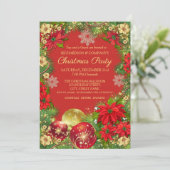 Invitation à la fête de Noël d'entreprise (Debout devant)