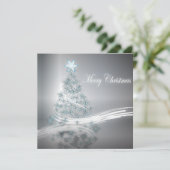 Invitation à la fête de Noël d'entreprise Silver (Debout devant)