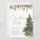 Invitation à la fête de Noël des arbres (Devant)