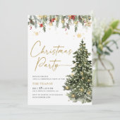 Invitation à la fête de Noël des arbres (Debout devant)