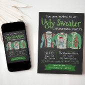 Invitation à la fête de Noël des plus affreuses