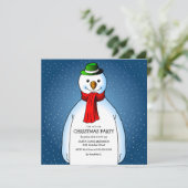 Invitation à la fête de Noël des Snowmans (Debout devant)