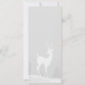 Invitation à la fête de Noël d'hiver (Dos)