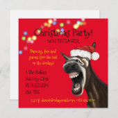 Invitation à la fête de Noël, Dingue (Devant / Derrière)